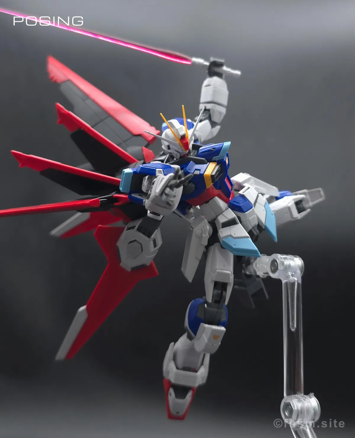 RG フォースインパルスガンダム　レビュー ポージング 19