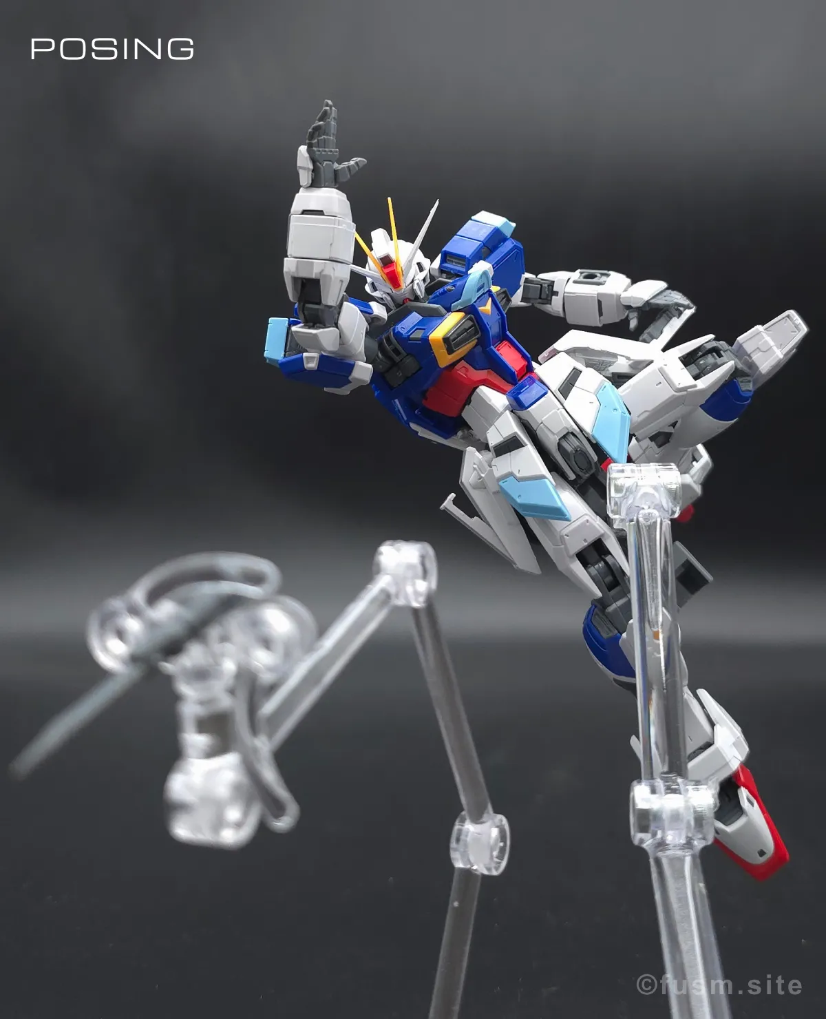 RG フォースインパルスガンダム　レビュー ポージング 20