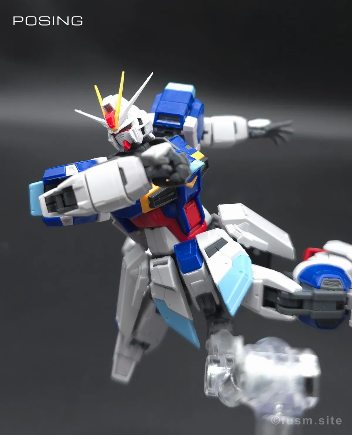 RG フォースインパルスガンダム　レビュー ポージング 21