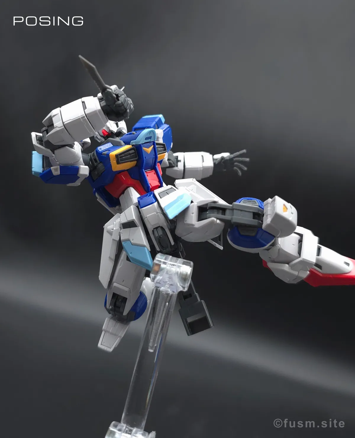 RG フォースインパルスガンダム　レビュー ポージング 22