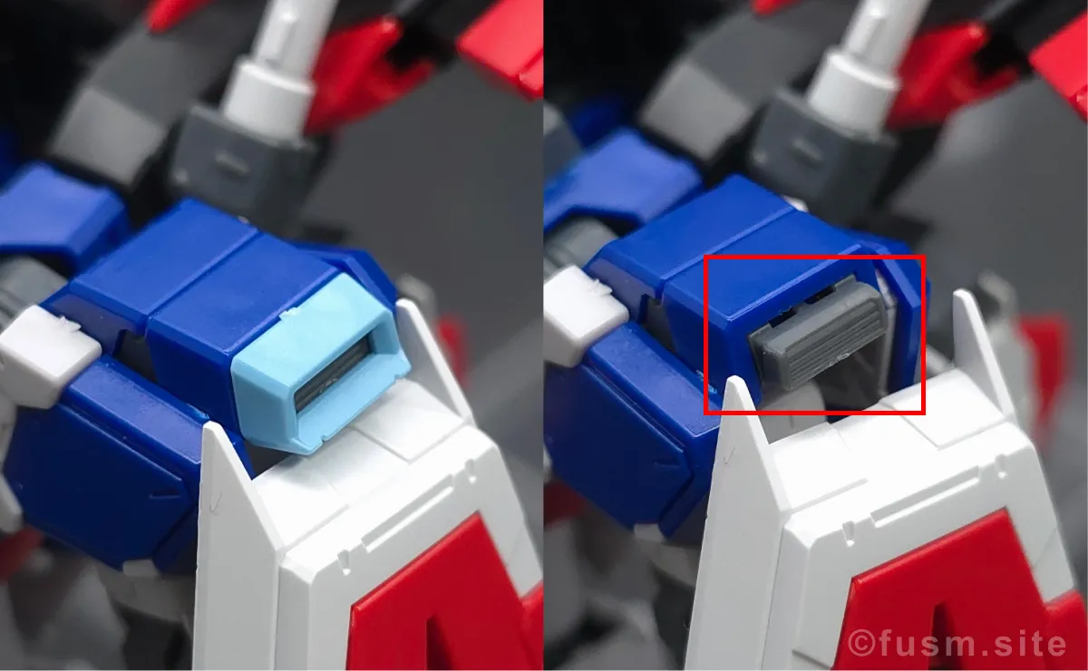 RG フォースインパルスガンダム　レビュー 耐久力が弱い箇所 02