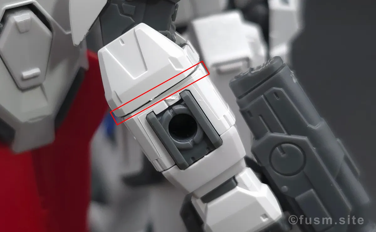 RG フォースインパルスガンダム　レビュー 耐久力が弱い箇所 03