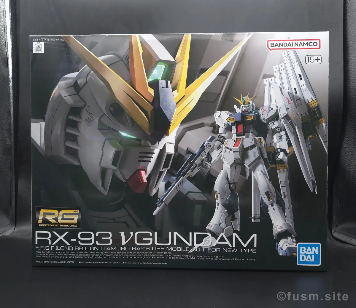 RG νガンダム レビュー パッケージ 01