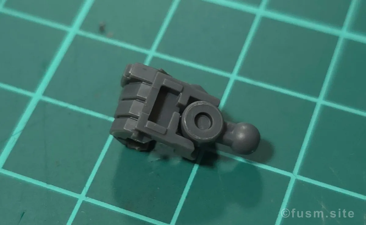 RG νガンダム レビュー パーツ・構造・組み立て 10