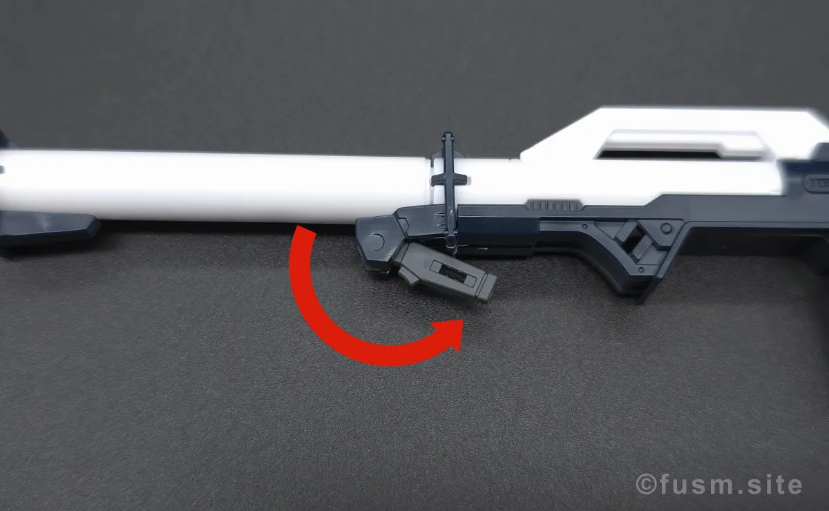 RG νガンダム レビュー 付属品 08