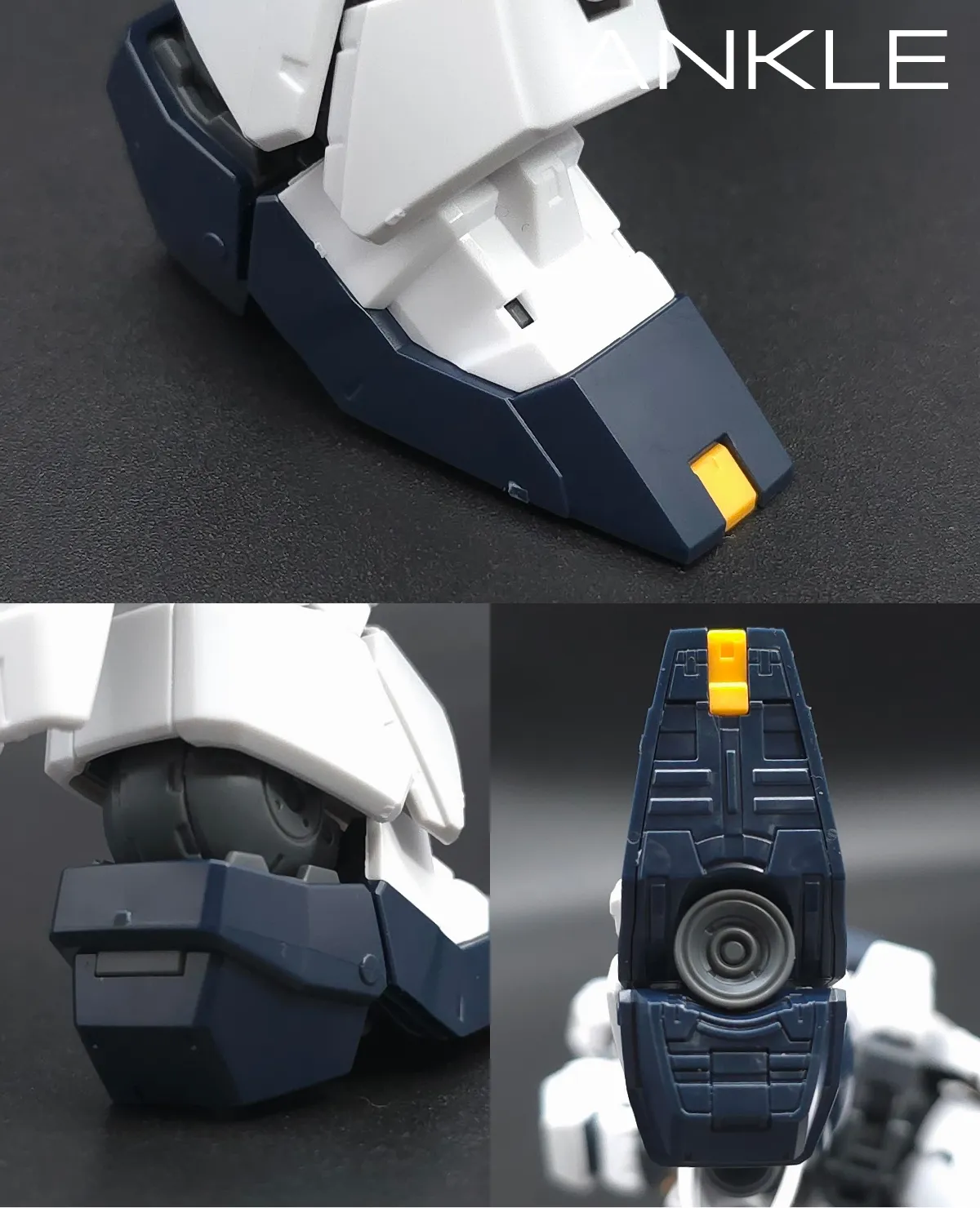 RG νガンダム レビュー 脚部ディテール 05