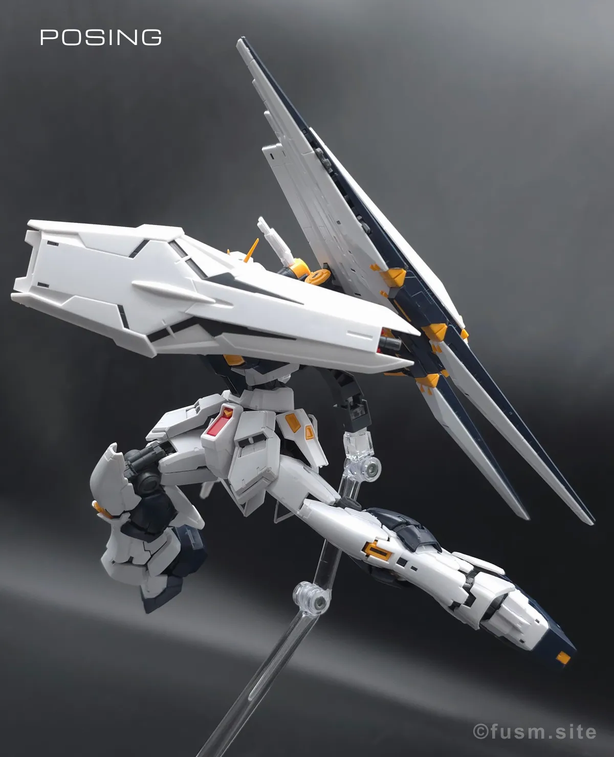 RG νガンダム レビュー ポージング 05