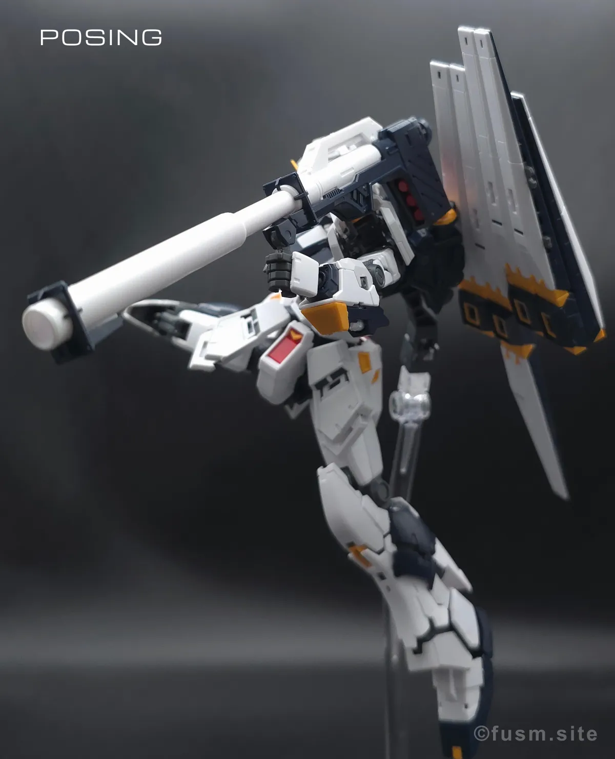 RG νガンダム レビュー ポージング 16