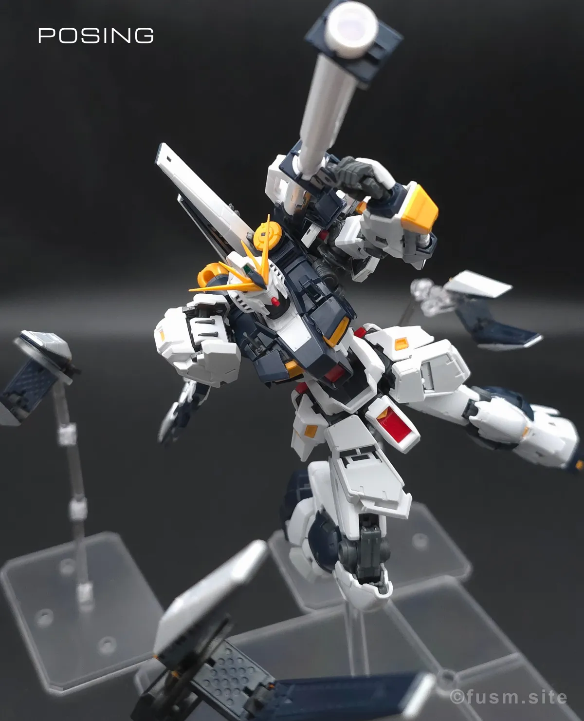 RG νガンダム レビュー ポージング 18