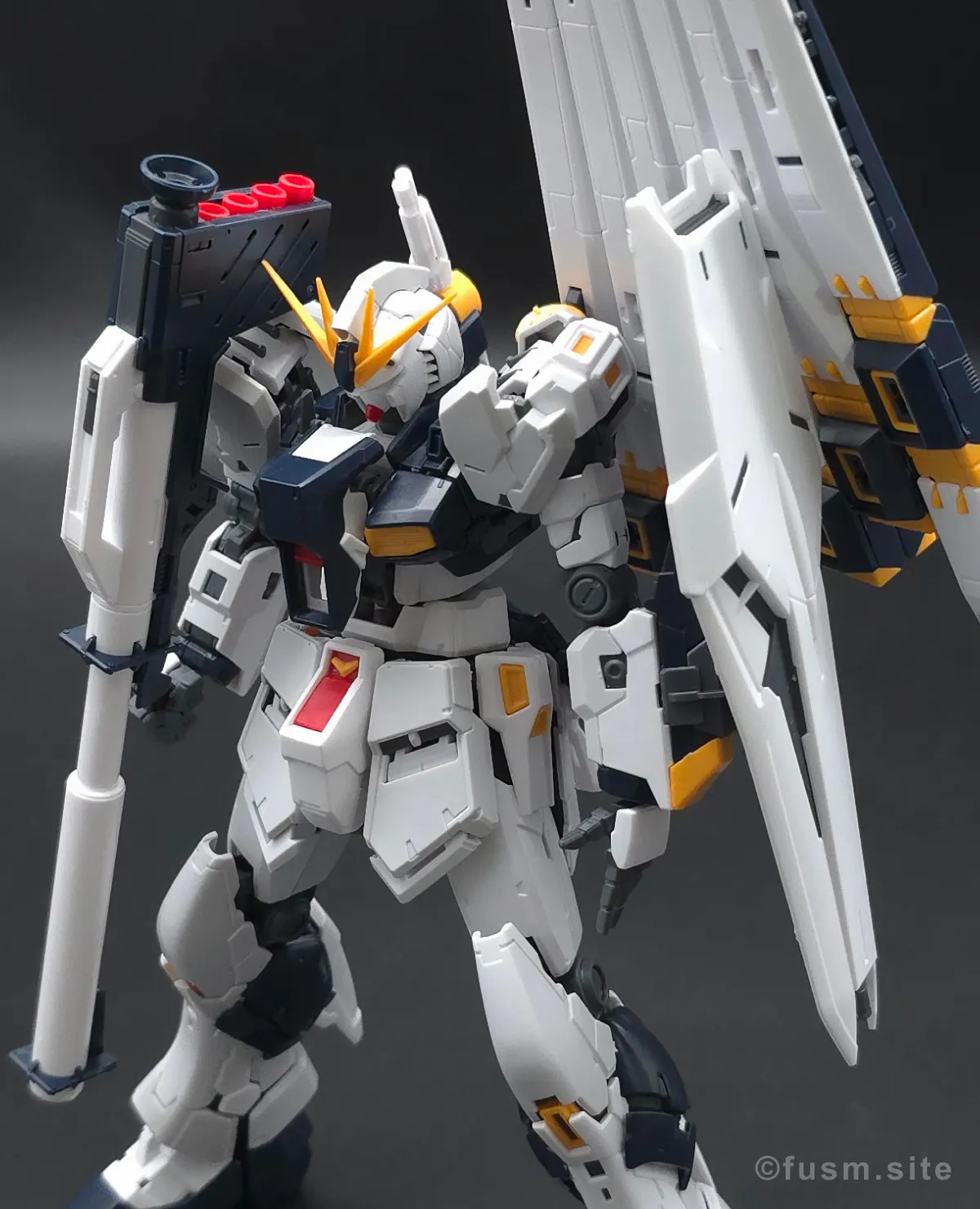 RG νガンダム レビュー ポージング 26