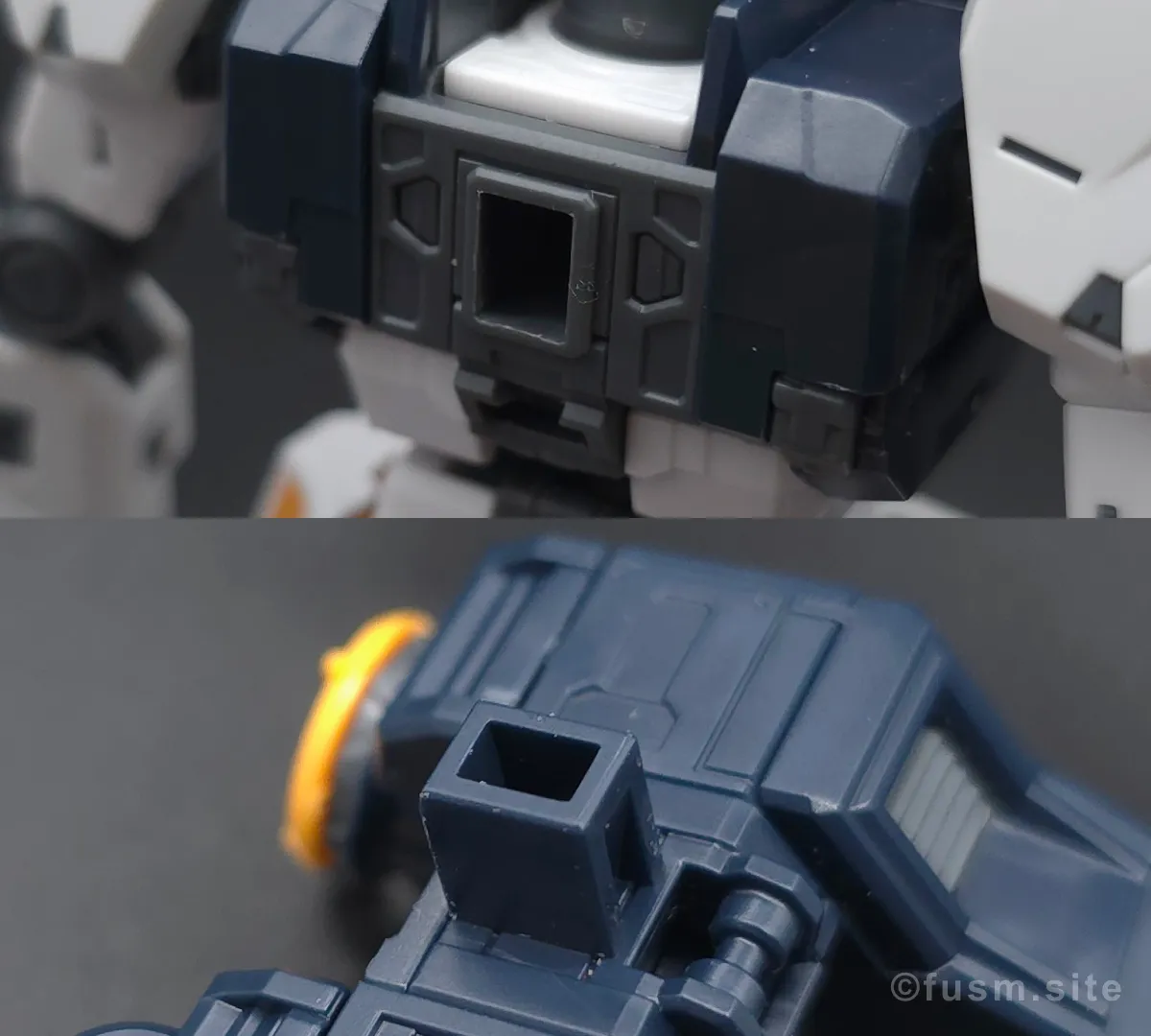 RG νガンダム レビュー 耐久力が弱い箇所 03