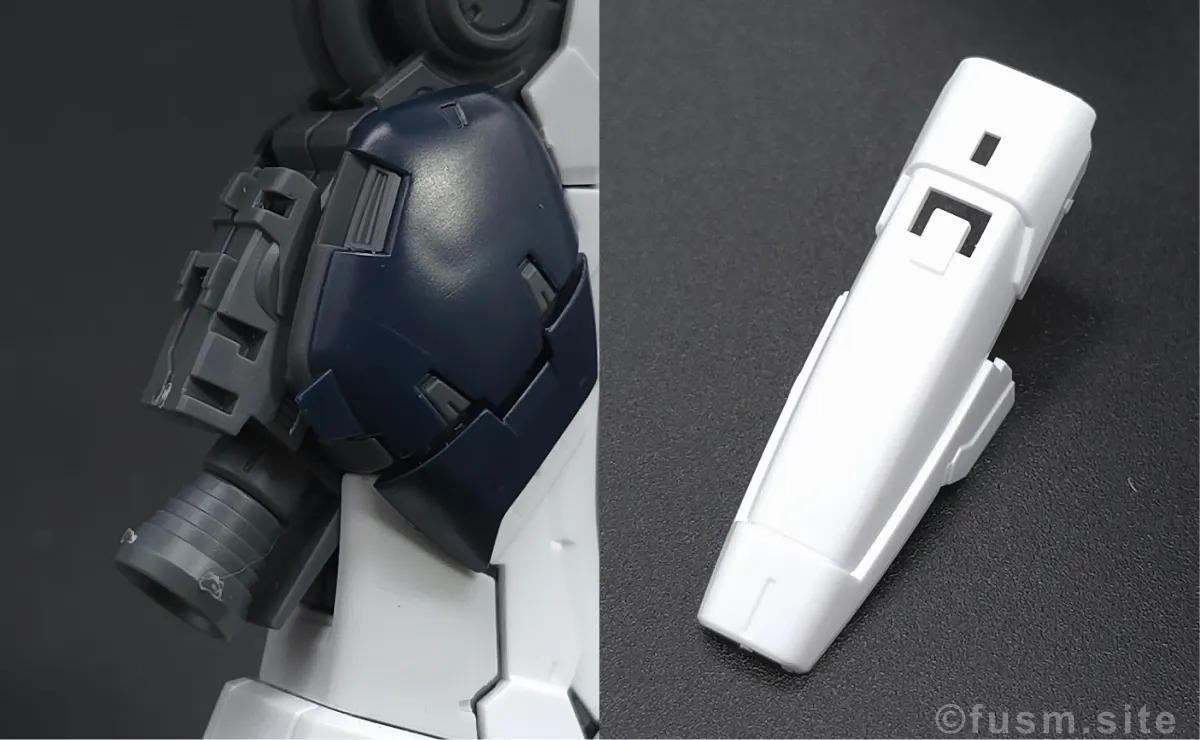 RG νガンダム レビュー 耐久力が弱い箇所 06