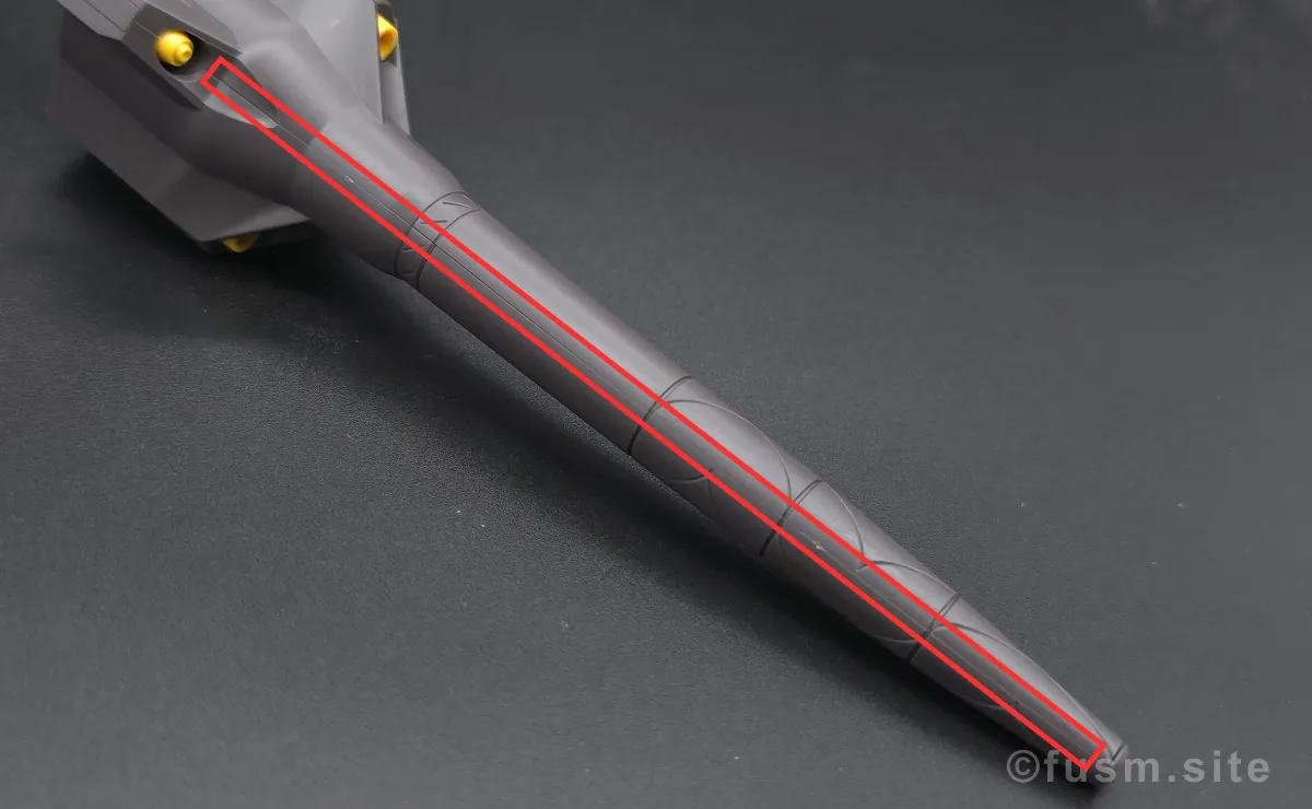 HG ガンダムキマリスヴィダール レビュー 付属品 合わせ目