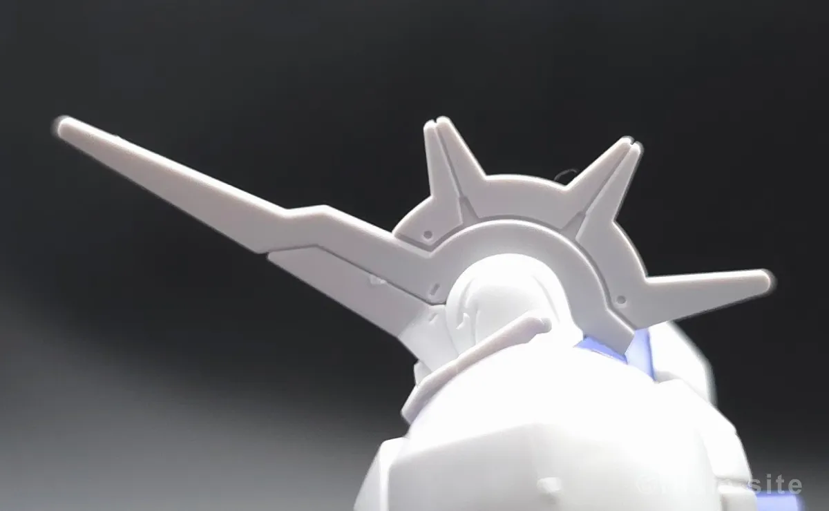 HG ガンダムキマリスヴィダール レビュー 頭部ディテール 02