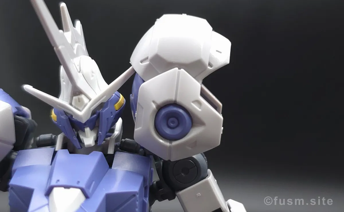 HG ガンダムキマリスヴィダール レビュー 肩ディテール 可動域 01