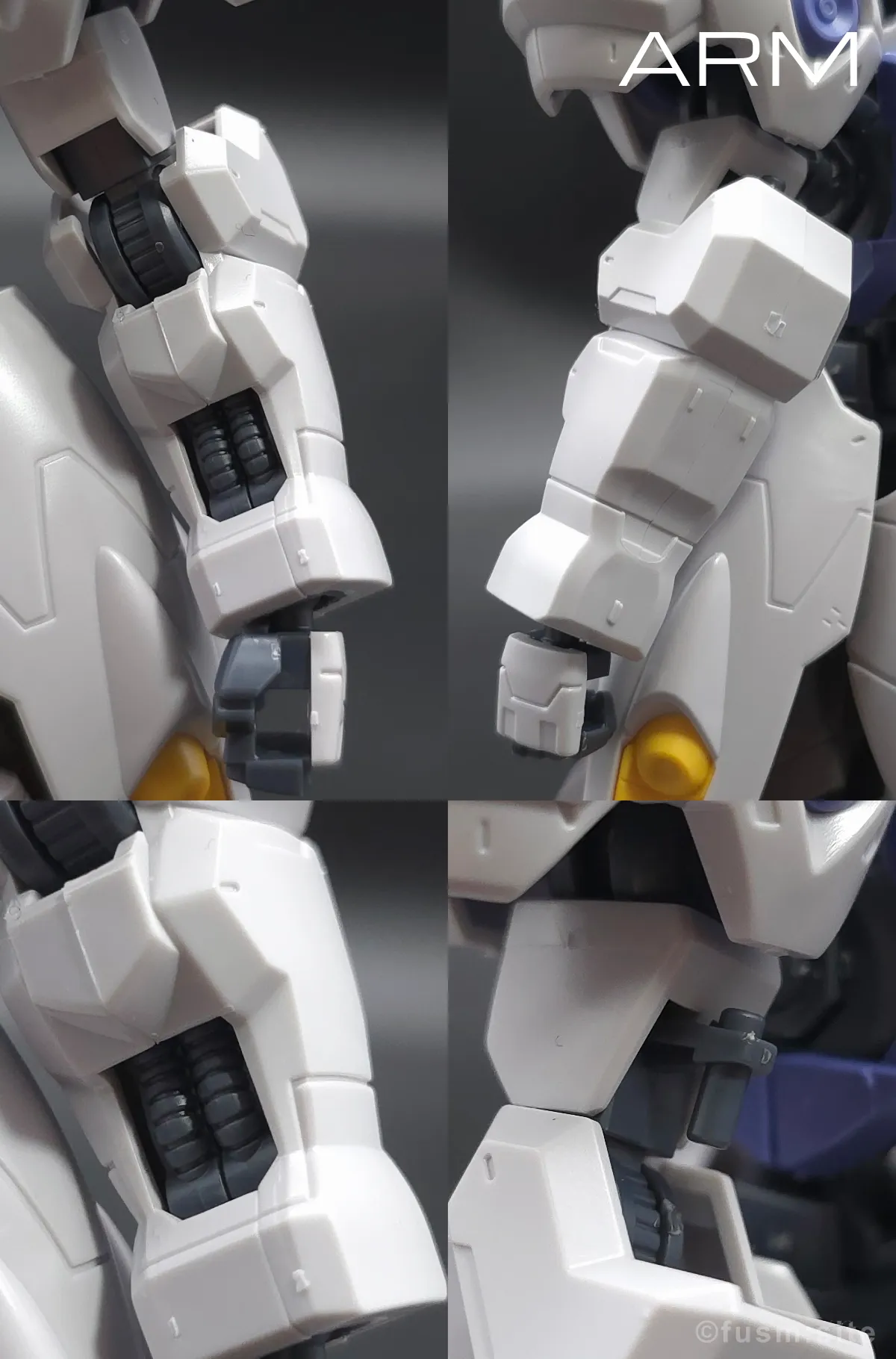 HG ガンダムキマリスヴィダール レビュー 腕部ディテール 01