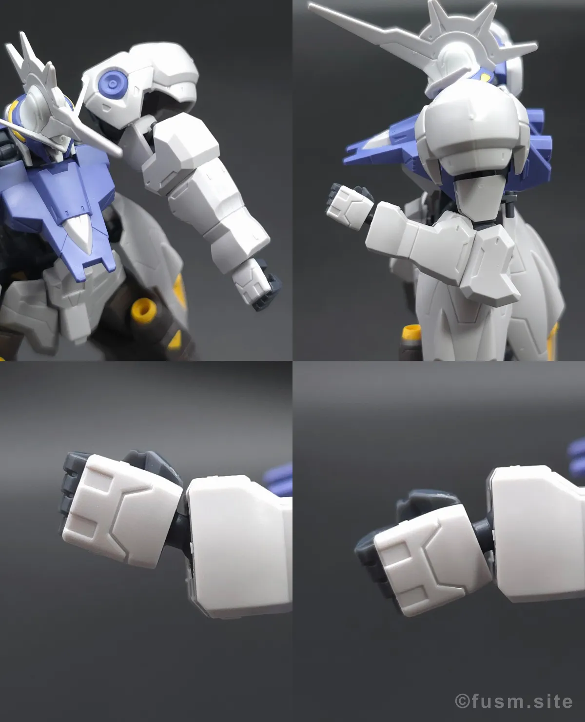 HG ガンダムキマリスヴィダール レビュー 腕部ディテール 可動域 01