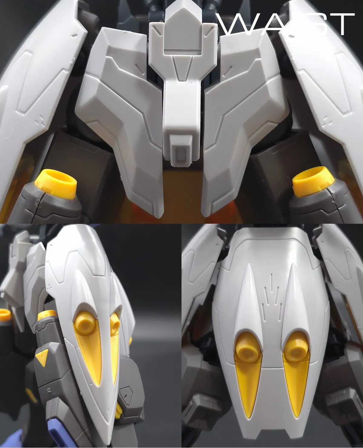 HG ガンダムキマリスヴィダール レビュー 胴体ディテール 03