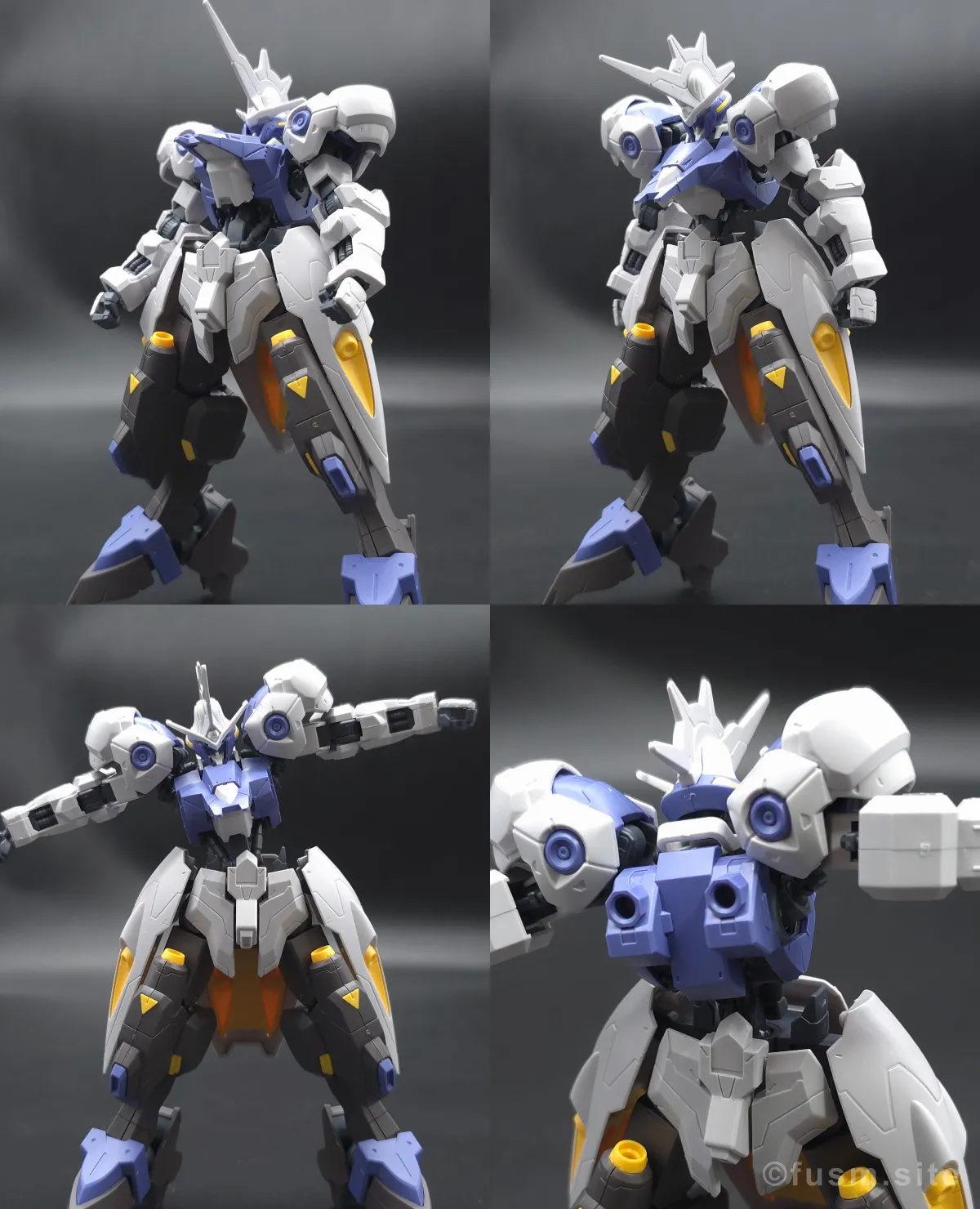 HG ガンダムキマリスヴィダール レビュー 胴体ディテール 可動域 01