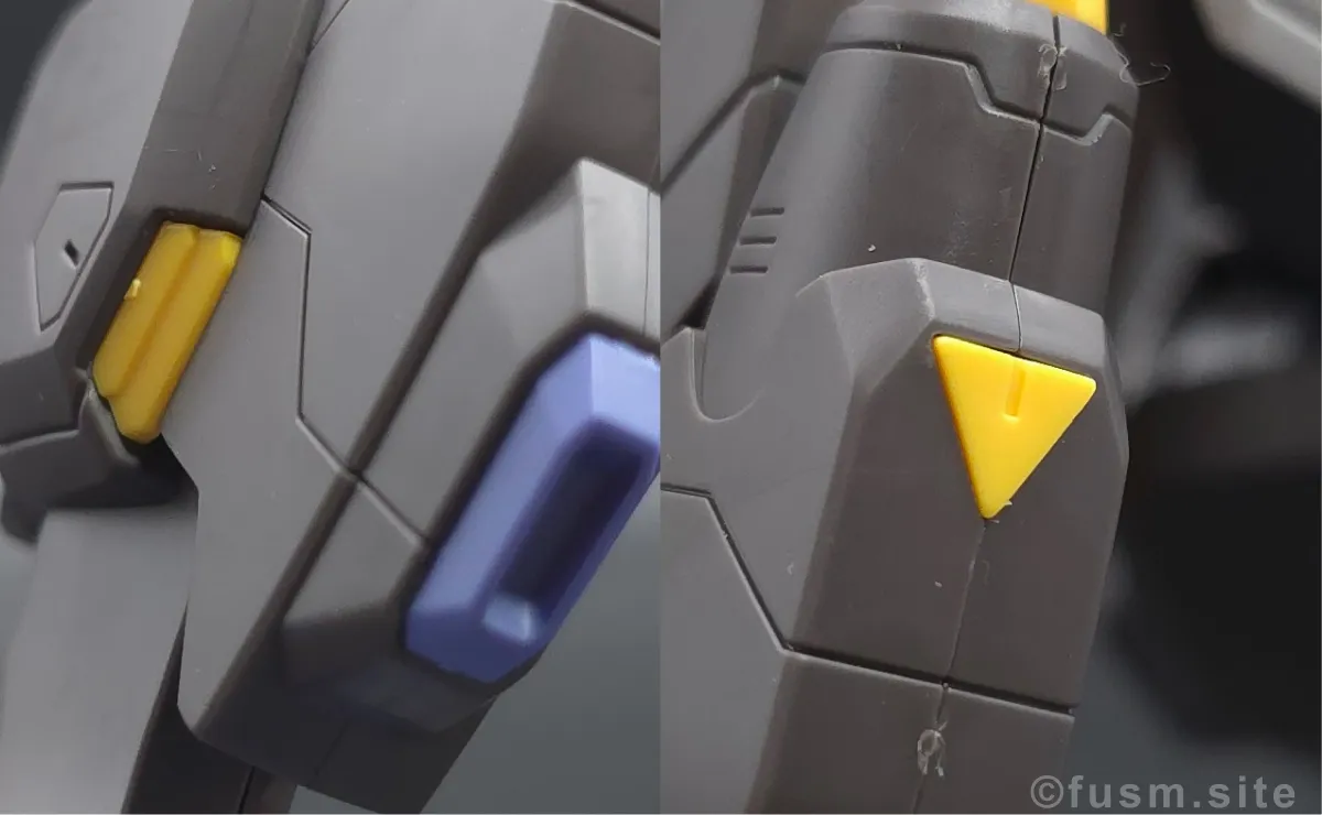 HG ガンダムキマリスヴィダール レビュー 脚部ディテール 03