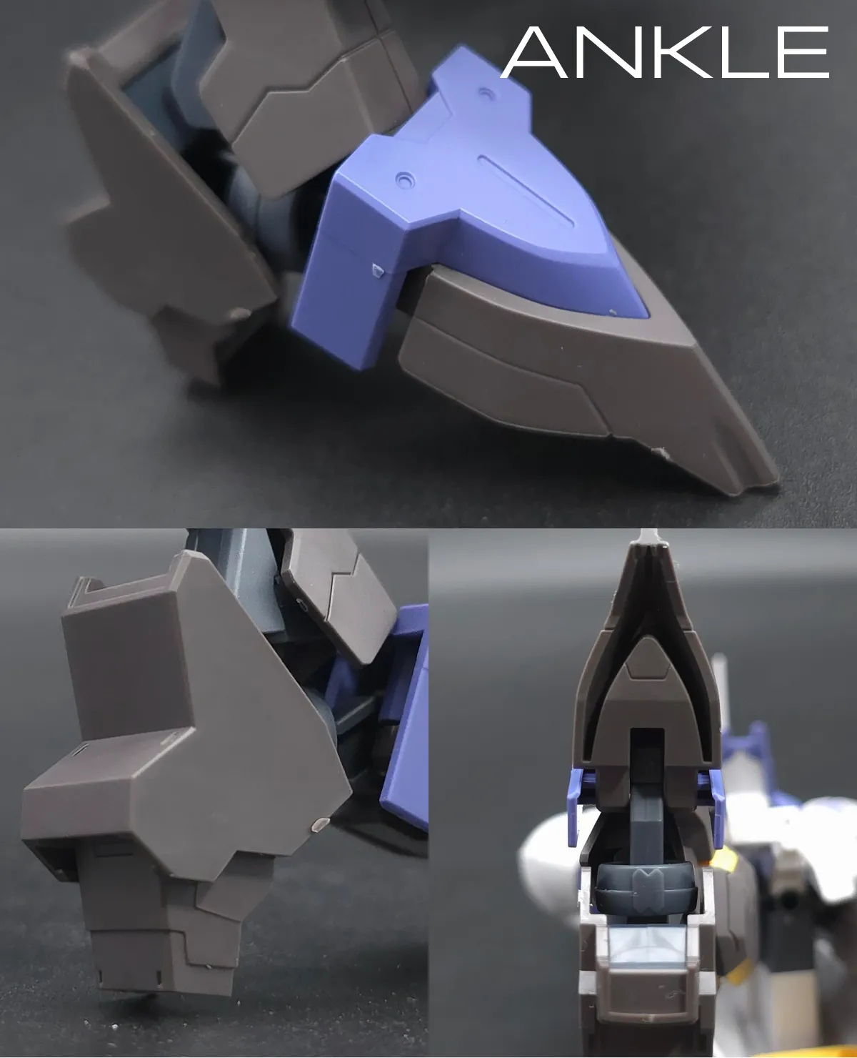 HG ガンダムキマリスヴィダール レビュー 脚部ディテール 04