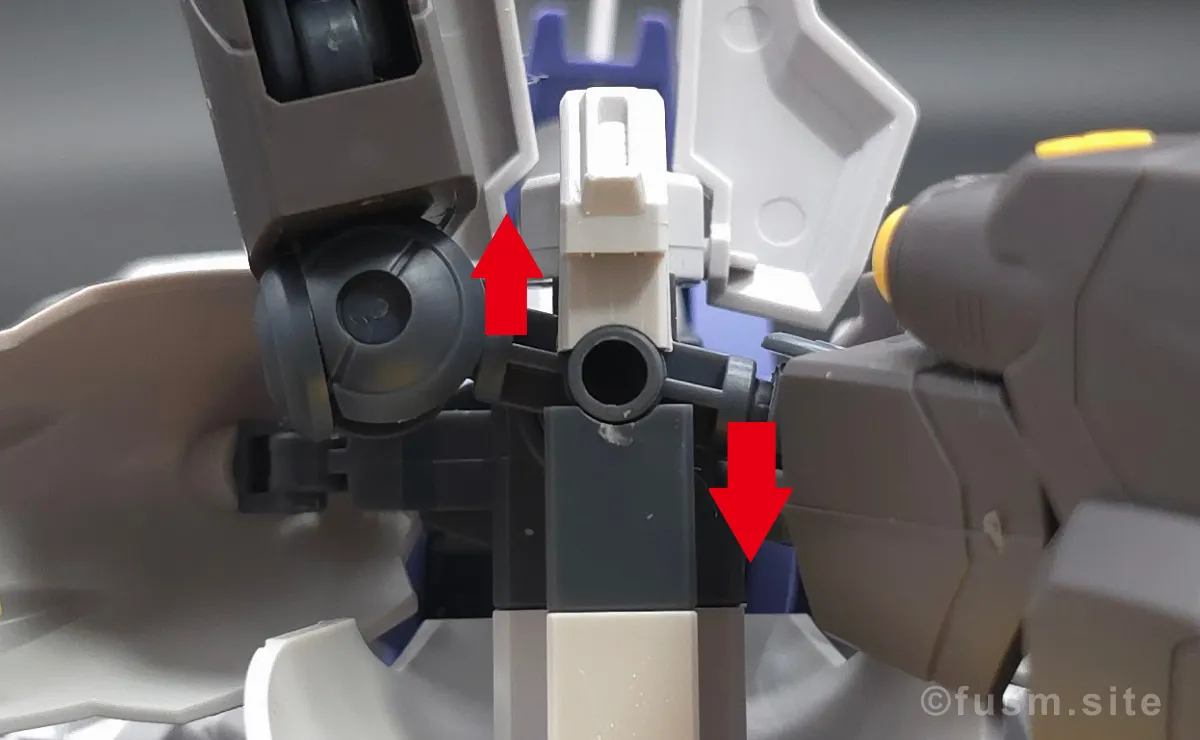 HG ガンダムキマリスヴィダール レビュー 脚部ディテール 可動域 04