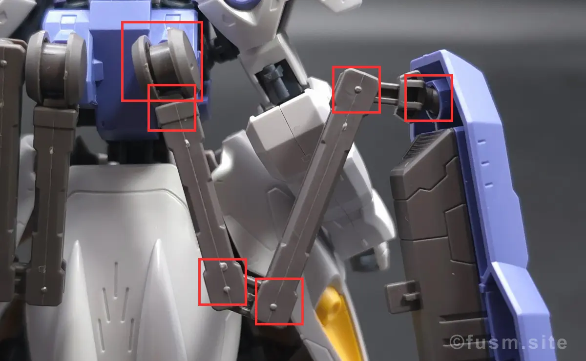 HG ガンダムキマリスヴィダール レビュー バックパックレビュー 可動域 01