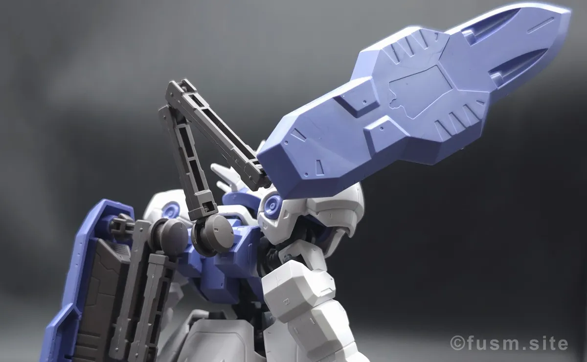 HG ガンダムキマリスヴィダール レビュー バックパックレビュー 可動域 02