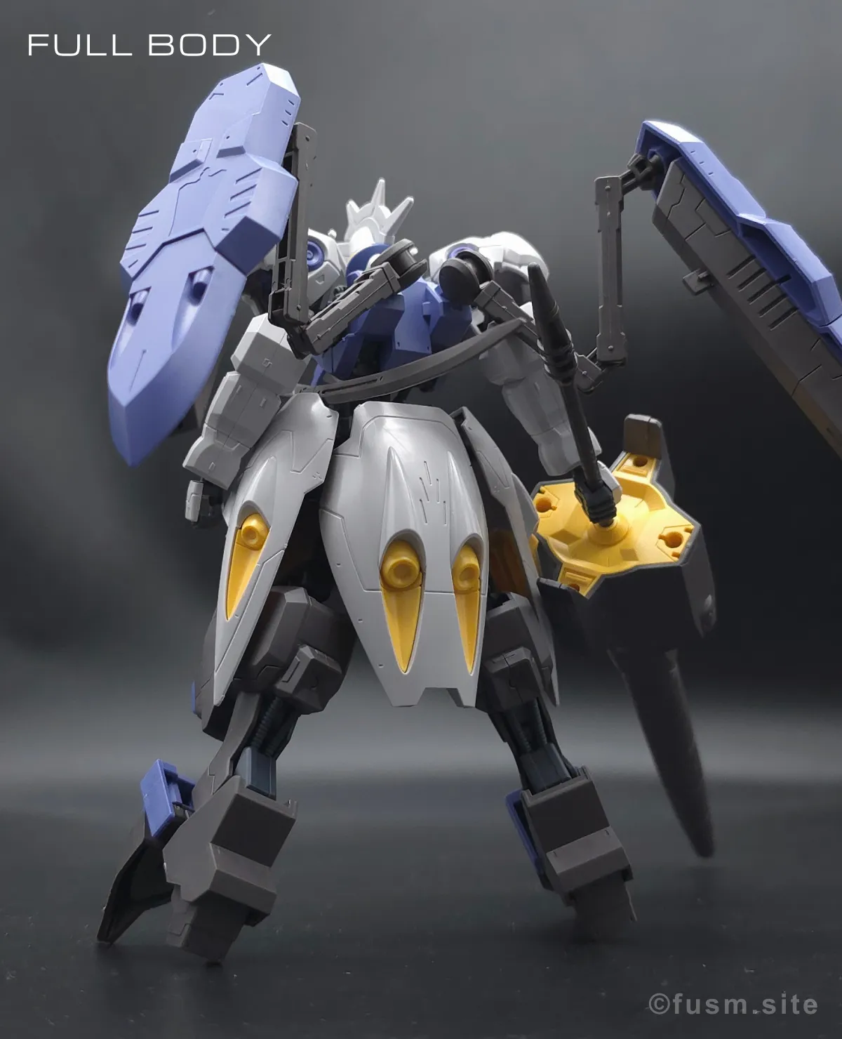 HG ガンダムキマリスヴィダール レビュー 多角的に見た全体の外観・素組み 03