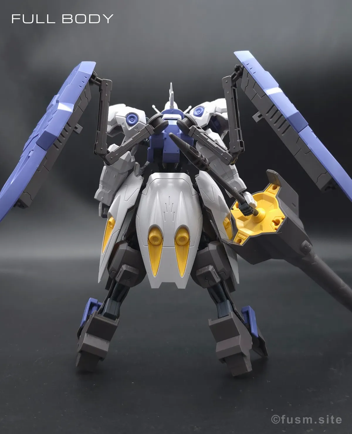 HG ガンダムキマリスヴィダール レビュー 多角的に見た全体の外観・素組み 04