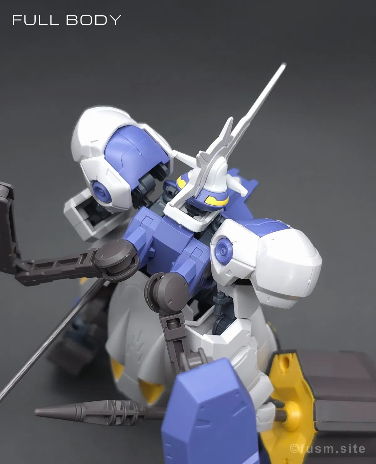 HG ガンダムキマリスヴィダール レビュー 多角的に見た全体の外観・素組み 05