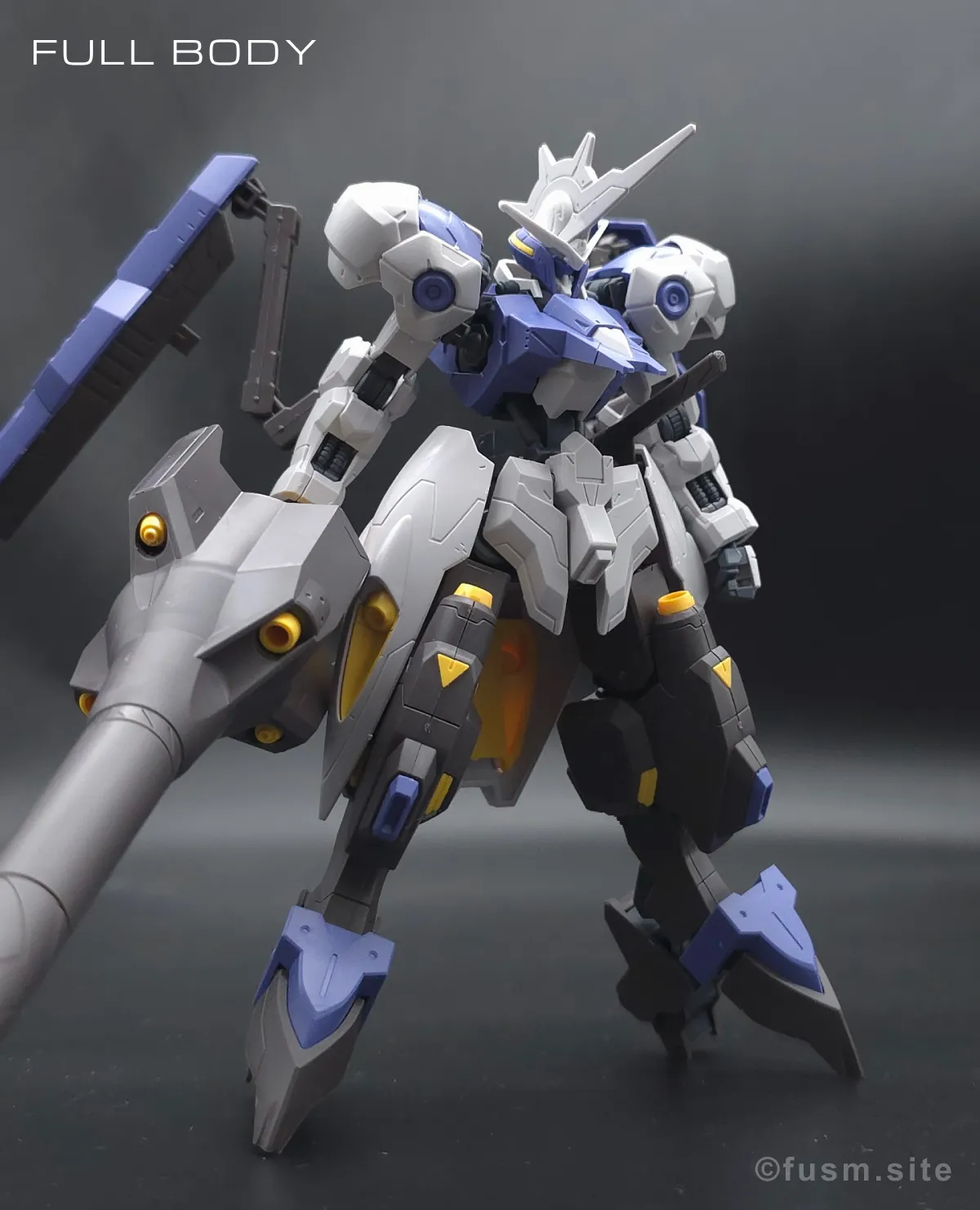 HG ガンダムキマリスヴィダール レビュー 多角的に見た全体の外観・素組み 06