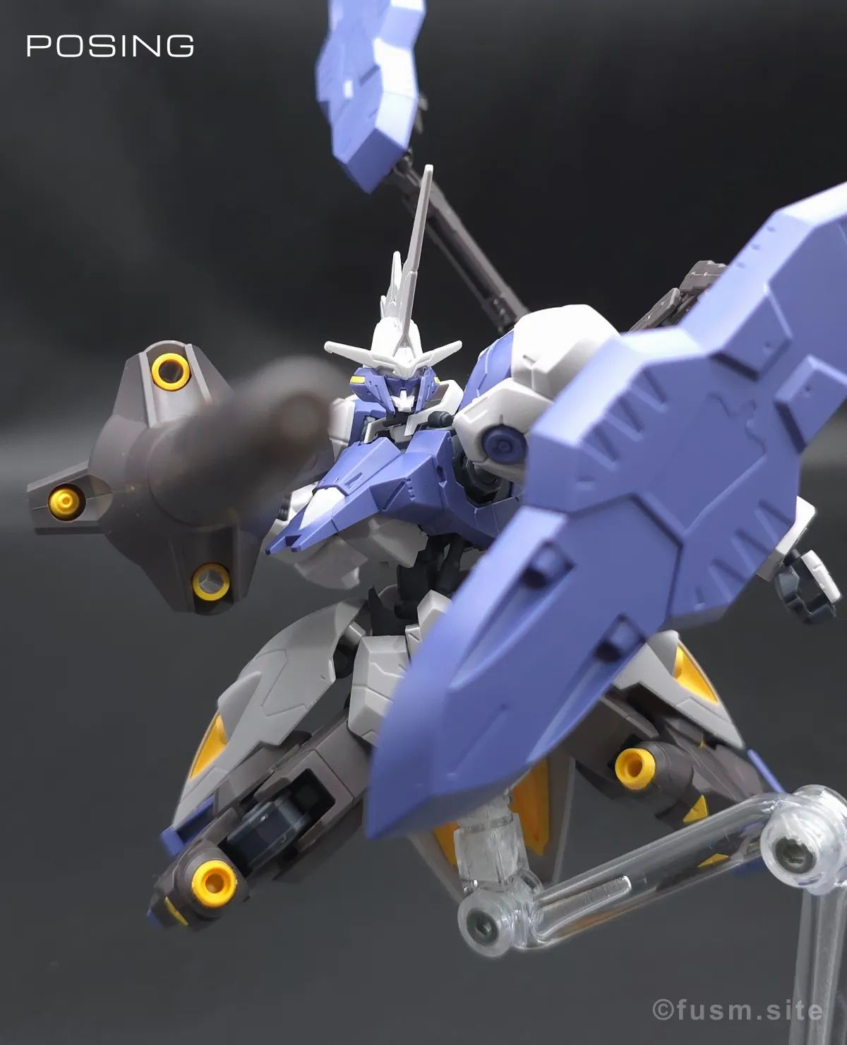 HG ガンダムキマリスヴィダール レビュー ポージング 04