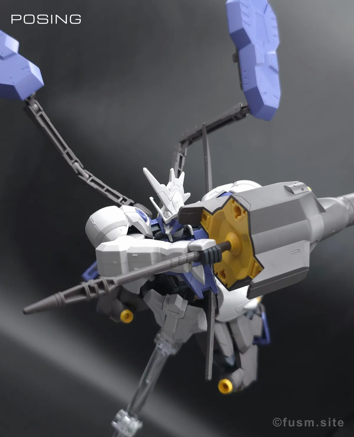 HG ガンダムキマリスヴィダール レビュー ポージング 08