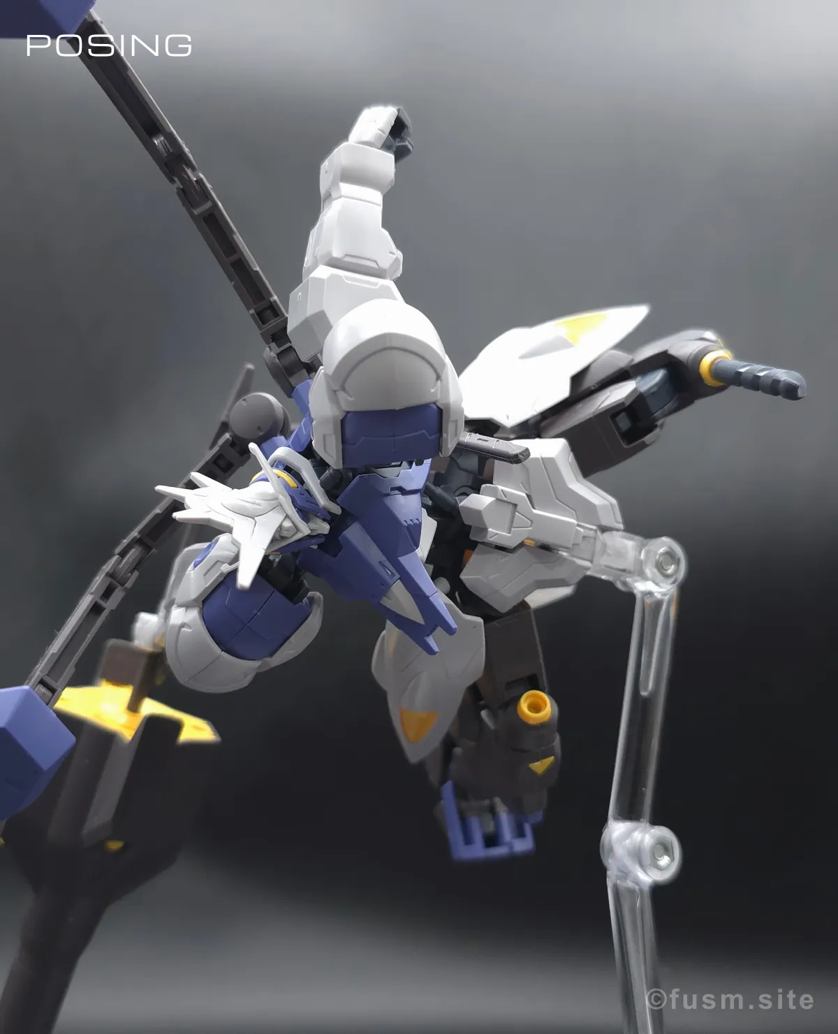 HG ガンダムキマリスヴィダール レビュー ポージング 10