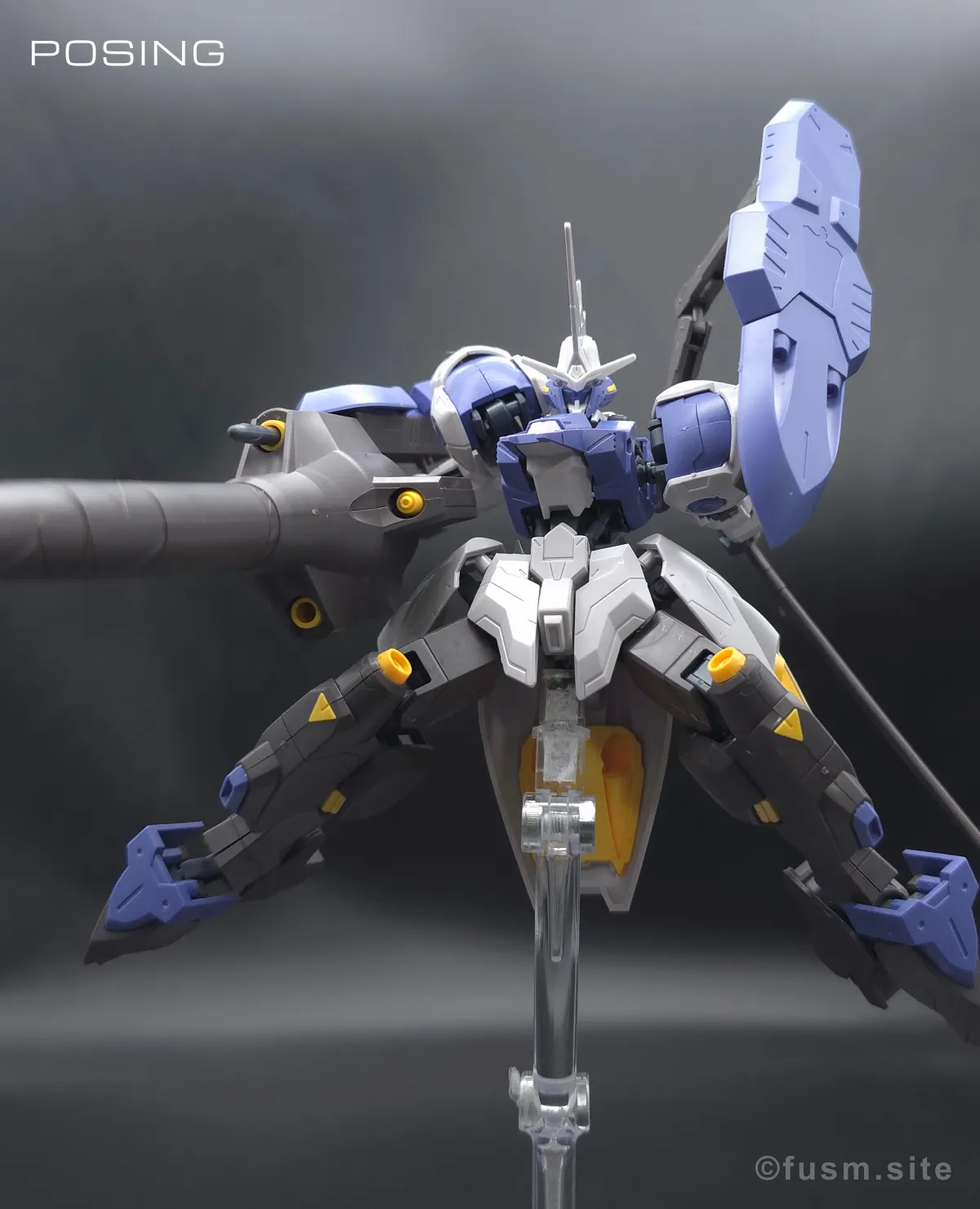 HG ガンダムキマリスヴィダール レビュー ポージング 16