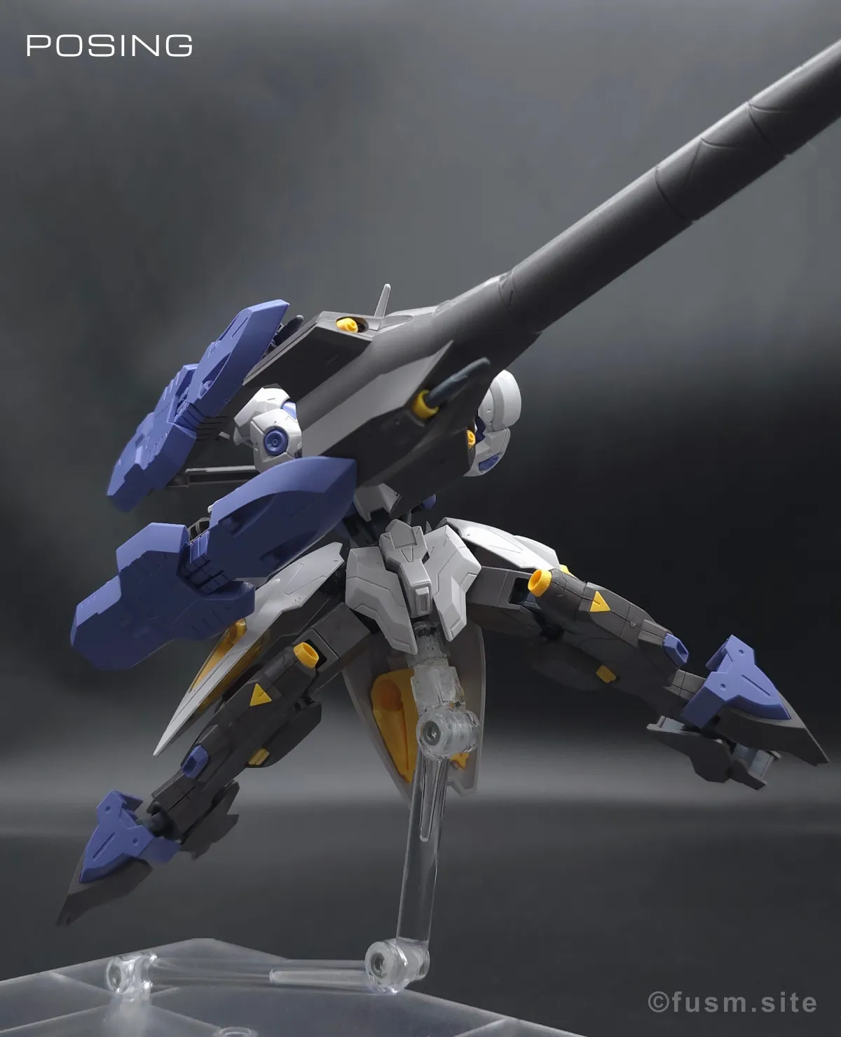 HG ガンダムキマリスヴィダール レビュー ポージング 19