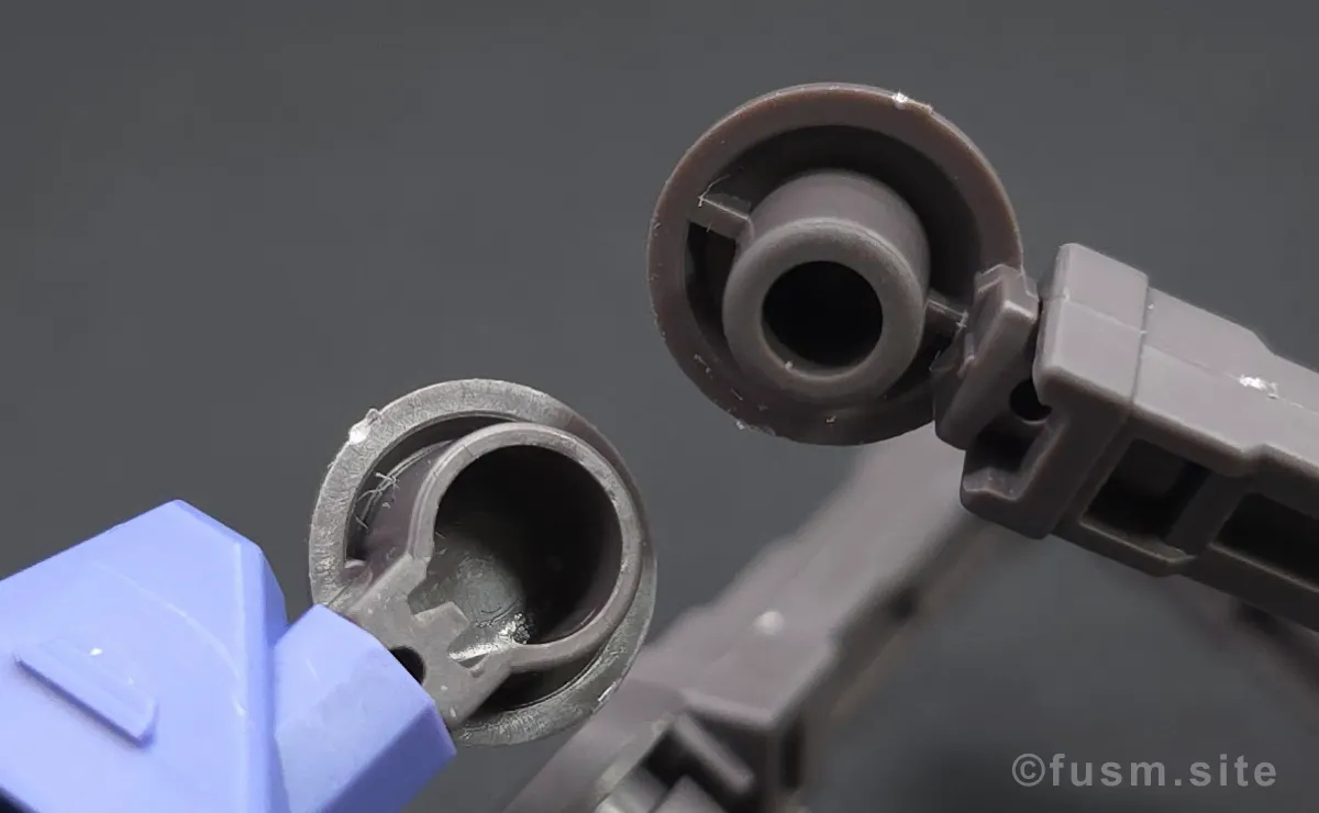 HG ガンダムキマリスヴィダール レビュー 耐久力が弱い箇所 03