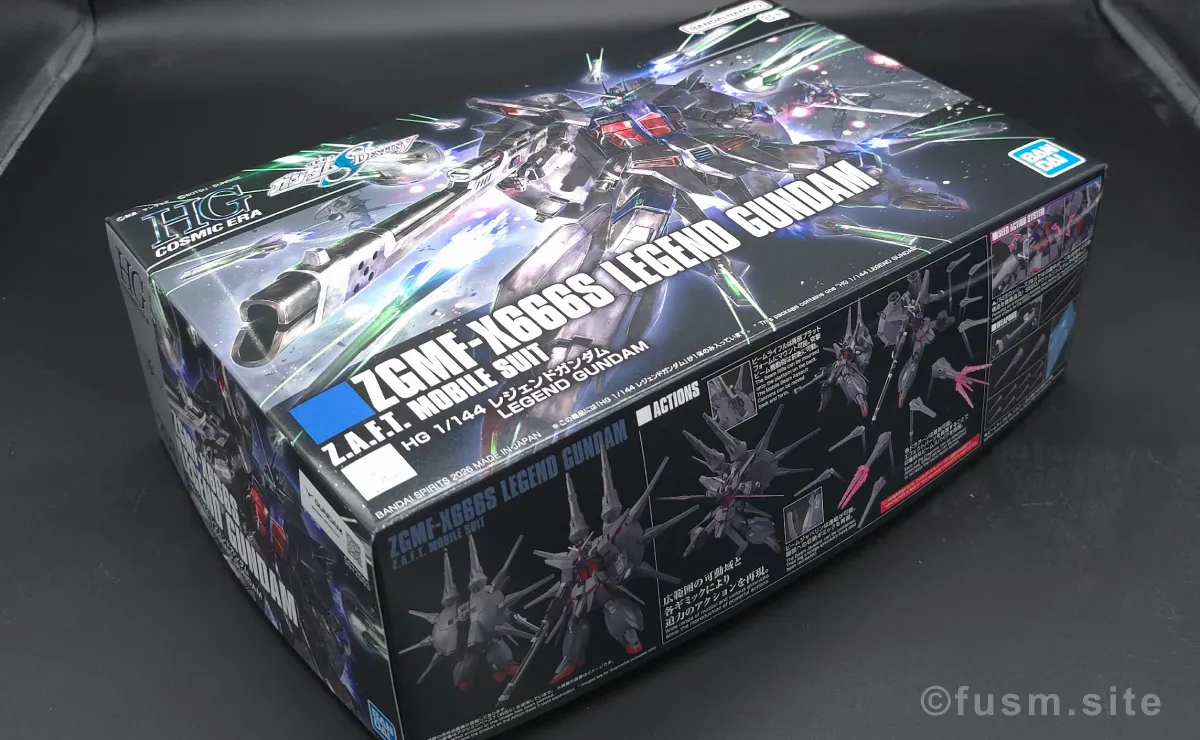 HGCE レジェンドガンダム レビュー パッケージ 02