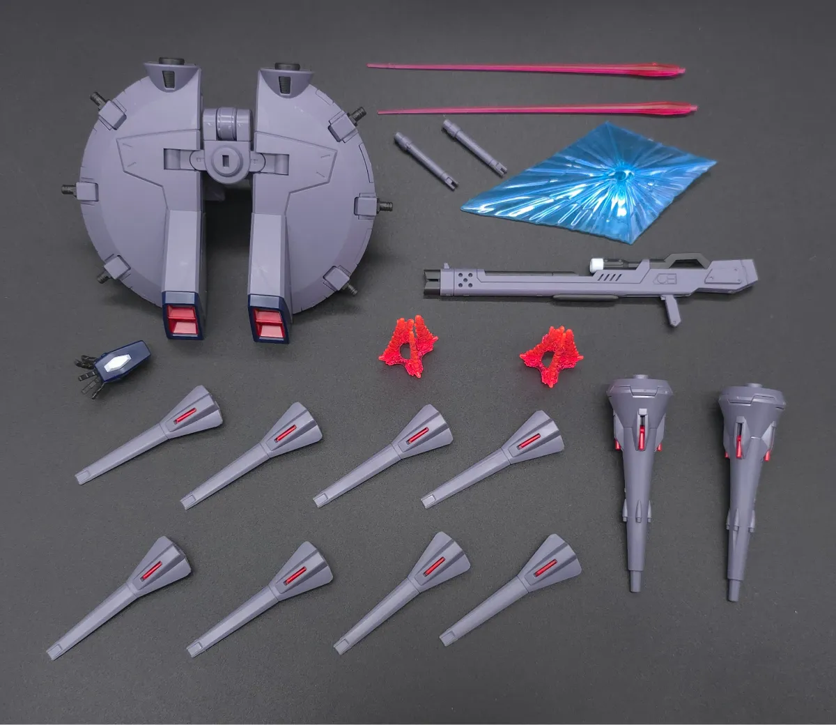 HGCE レジェンドガンダム レビュー 付属品 01