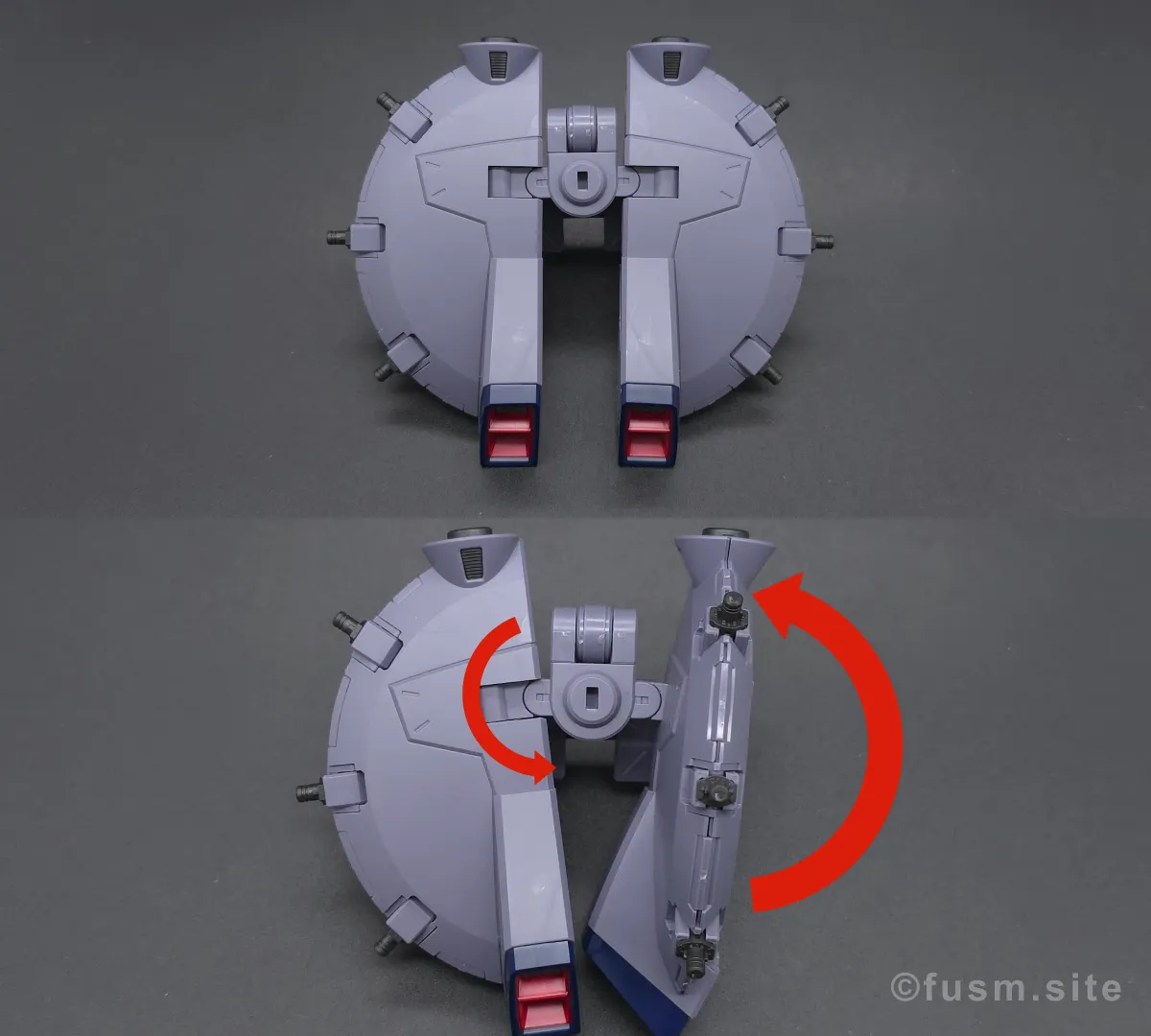 HGCE レジェンドガンダム レビュー 付属品 09