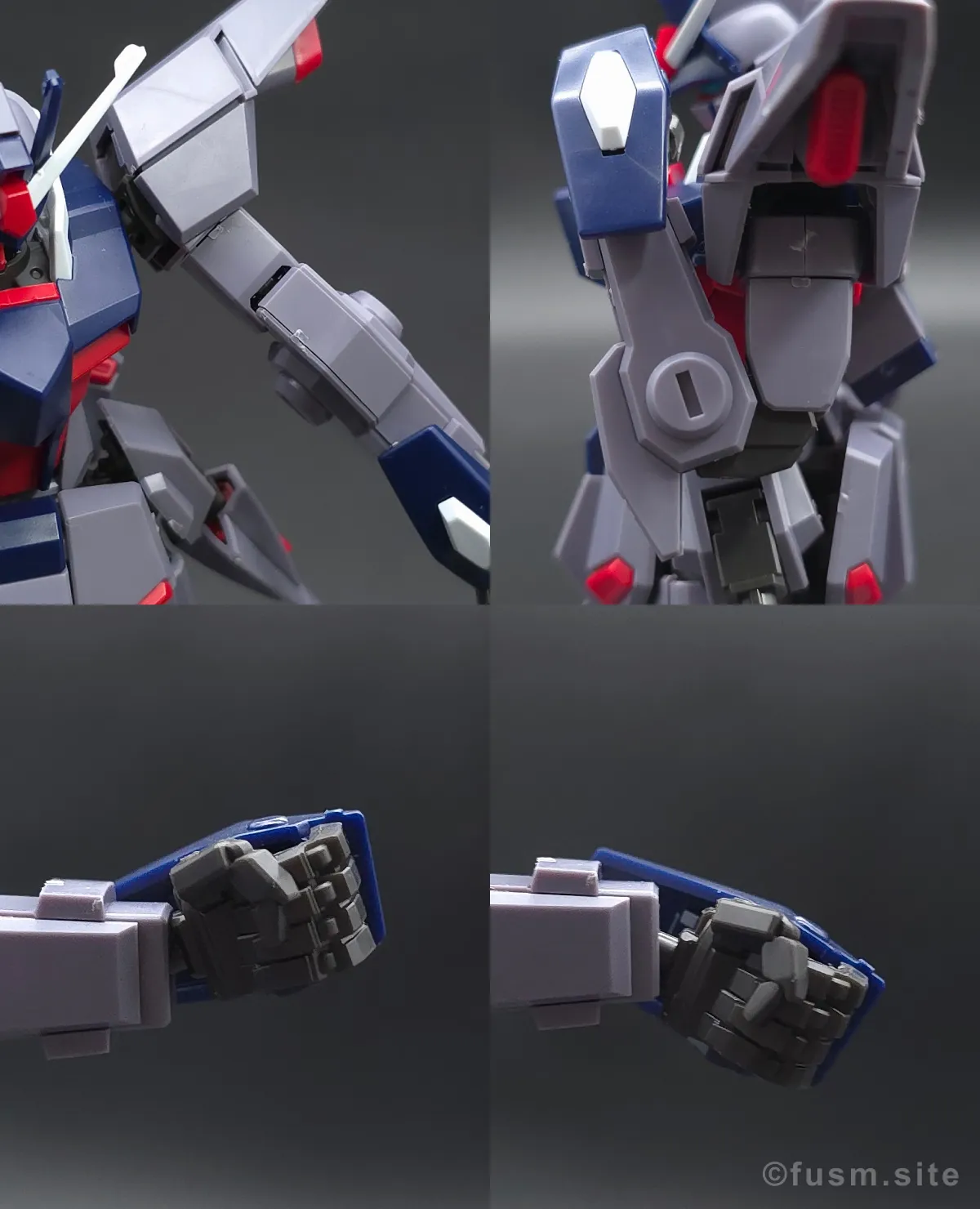 HGCE レジェンドガンダム レビュー 腕部ディテール 可動域 01