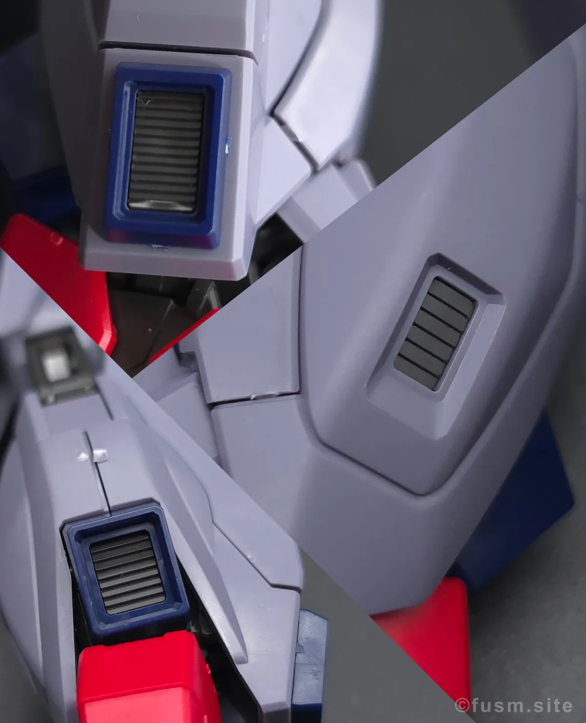 HGCE レジェンドガンダム レビュー 脚部ディテール 04