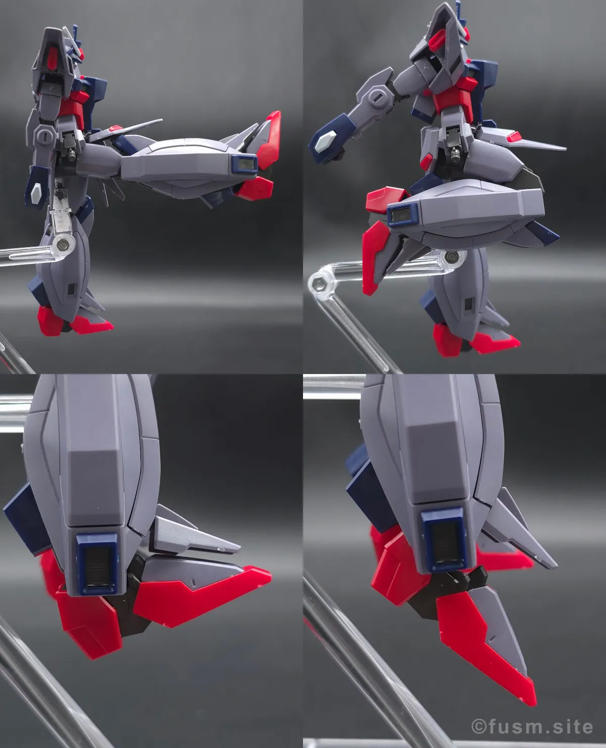 HGCE レジェンドガンダム レビュー 脚部ディテール 可動域 01