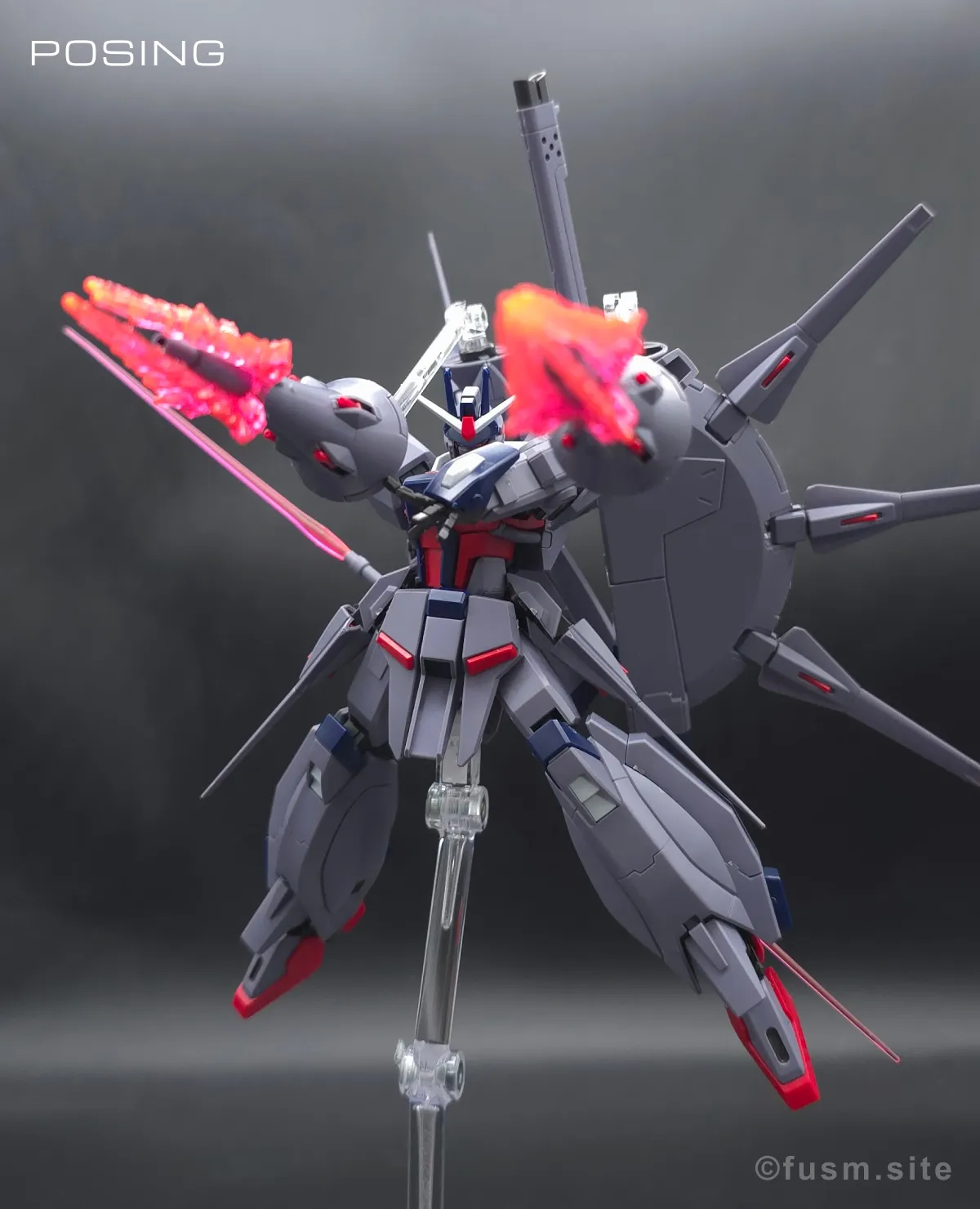 HGCE レジェンドガンダム レビュー ポージング 13