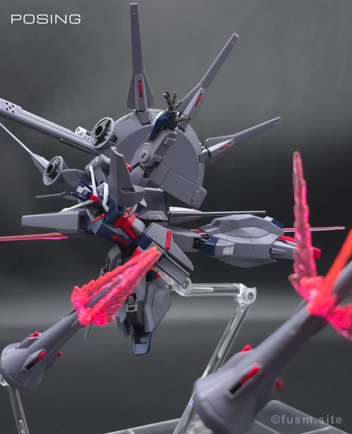 HGCE レジェンドガンダム レビュー ポージング 15