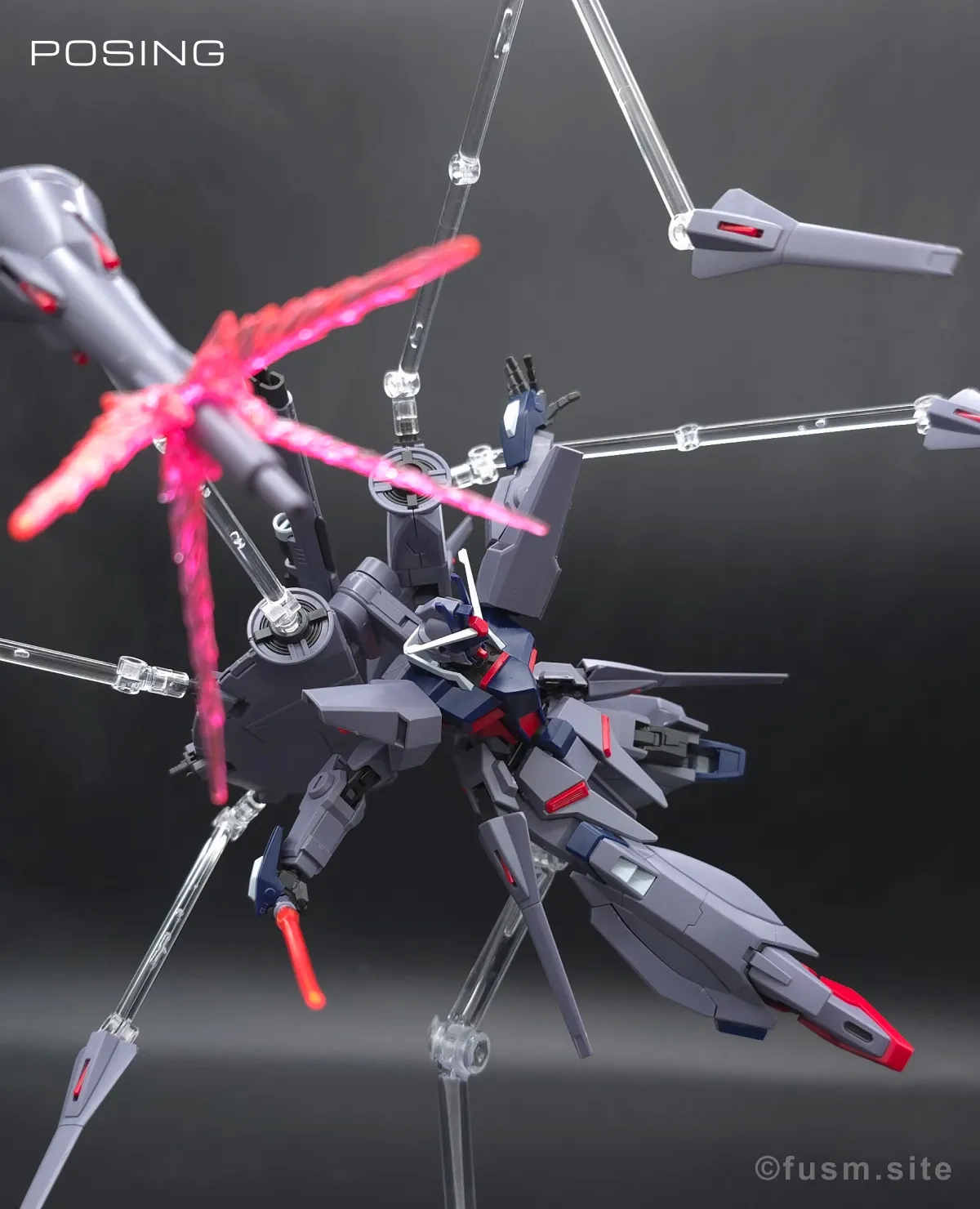 HGCE レジェンドガンダム レビュー ポージング 19