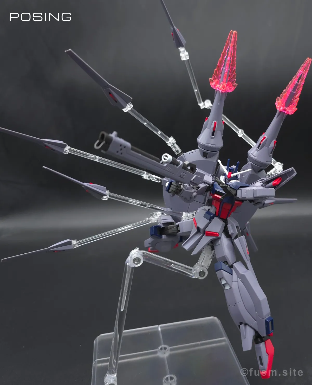 HGCE レジェンドガンダム レビュー ポージング 21