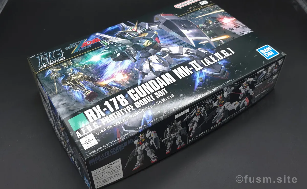HGUC ガンダムMk-II(エゥーゴ仕様) レビュー パッケージ 02