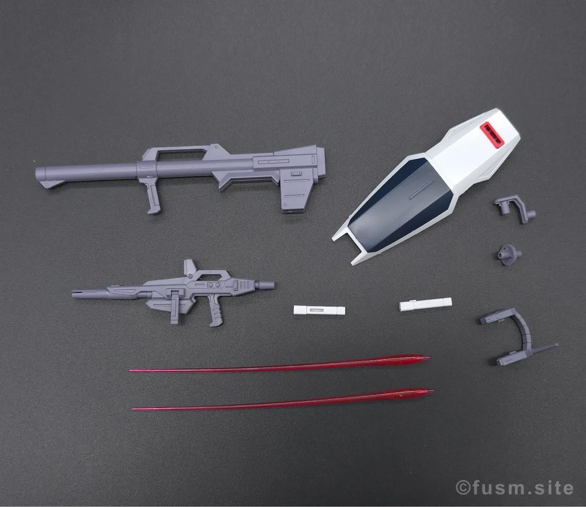 HGUC ガンダムMk-II(エゥーゴ仕様) レビュー 付属品 01